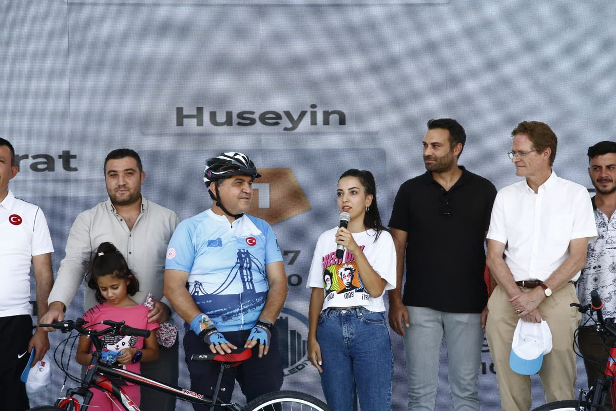 Cycled w/<a href="/TBB/">Türkiye Belediyeler Birliği / 1945</a> SG Baraçlı, <a href="/altindagbel/">Altındağ Belediyesi</a> Mayor Balcı, Head of <a href="/EUDelegationTur/">AB Türkiye Delegasyonu🇪🇺EU Delegation to Türkiye</a> Meyer-Landrut &amp; 🚴‍♀️ lovers at #EuropeanMobilityWeek to emphasize bicycle is a vehicle&amp;cyclist is a driver in traffic and to reduce carbon emissions. 🇹🇷 is the most mobile country in 🇪🇺! <a href="/ABBaskanligi/">T.C. Dışişleri Bakanlığı Avrupa Birliği Başkanlığı</a>