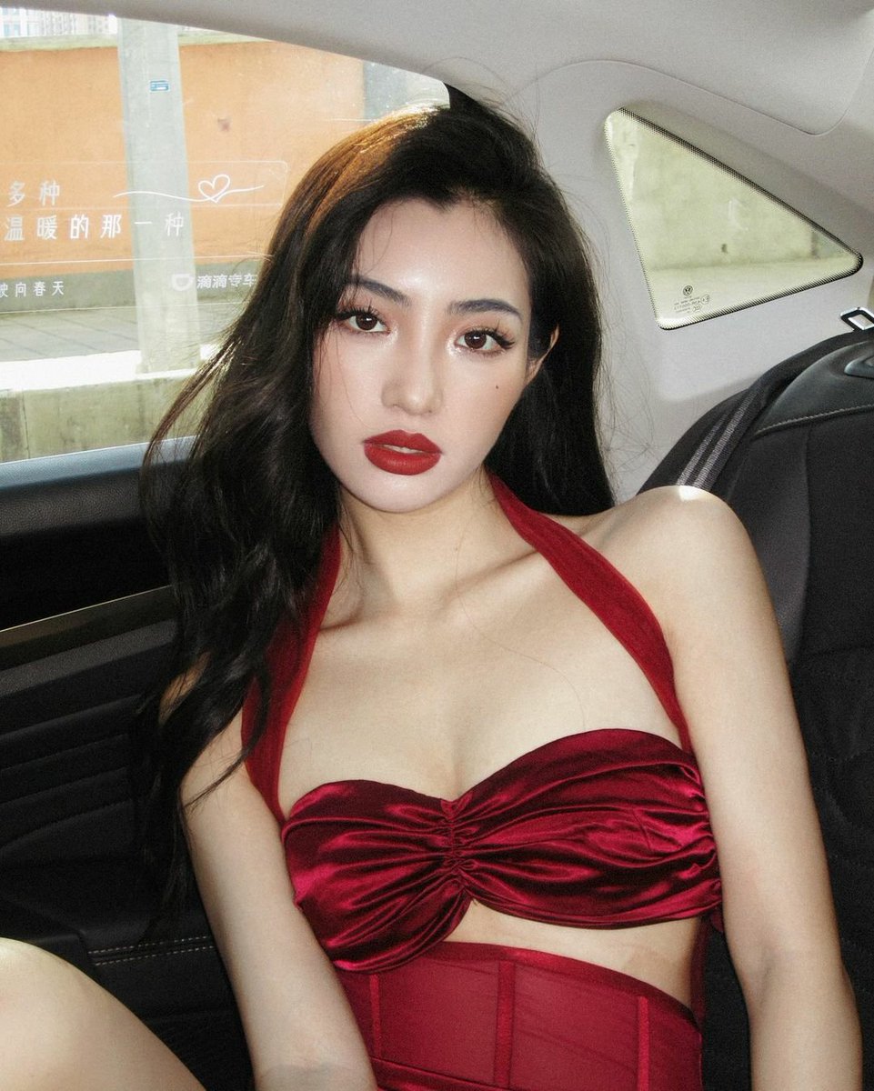 Let me post this one without a filter because what's sexier than a woman in red.