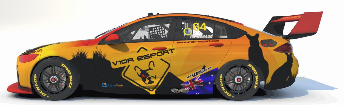 Second special design for 1000 Bathurst on <a href="/iRacing/">iRacing</a> 
<a href="/tradingpaints/">Trading Paints</a>