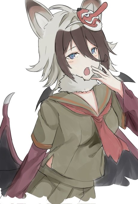 なーんも描いてなかったのでテングコウモリちゃんrkgkした 