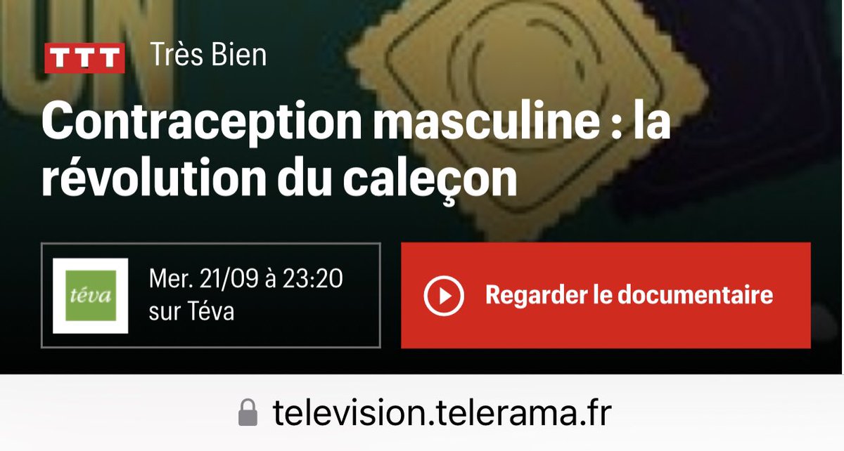 3 t pour “la révolution du caleçon” ou comment des hommes prennent en main la #contraception partout en France ! 1er documentaire d’<a href="/OceaneLerouge/">Océane Lerouge</a>. Fière de l’avoir produit et j’espère que <a href="/Teva/">Teva</a> l’est aussi ! <a href="/CatSchofer/">Catherine Schofer</a> @AlexandraHeyne et merci <a href="/LucasDepraeter/">Lucas</a>