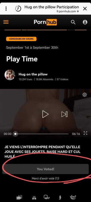 Je veux recevoir &ccedil;a en DM ! 🏆 1 VOTE = 1 NUDE 🎁  &Agrave; vos votes les coquins !⤵️ https://t.co/CDen5zKPg0  @PornhubModels @Pornhub<a href="/tag/porn"class="tags"><span>#porn</span></a><a href="/tag/porno"class="tags"><span>#porno</span></a><a href="/tag/nude"class="tags"><span>#nude</span></a><a href="/tag/vote"class="tags"><span>#vote</span></a><a href="/tag/pornhub"class="tags"><span>#pornhub</span></a><a href="/tag/contest"class="tags"><span>#contest</span></a><a href="/tag/pornactress"class="tags"><span>#pornactress</span></a>