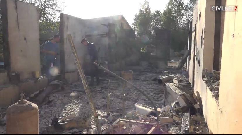 sol_arpi's tweet photo. #Sotk village in #Armenia is one of the most affected communities as a result of the Azerbaijani attack on September 13 and 14. Azerbaijanis targeted not only military facilities, but also civil infrastructures. https://t.co/QLyLGAsrPv