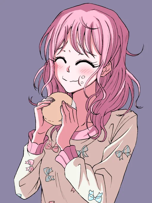 深夜にマリトッツォを食べる丸山彩ちゃんです。 