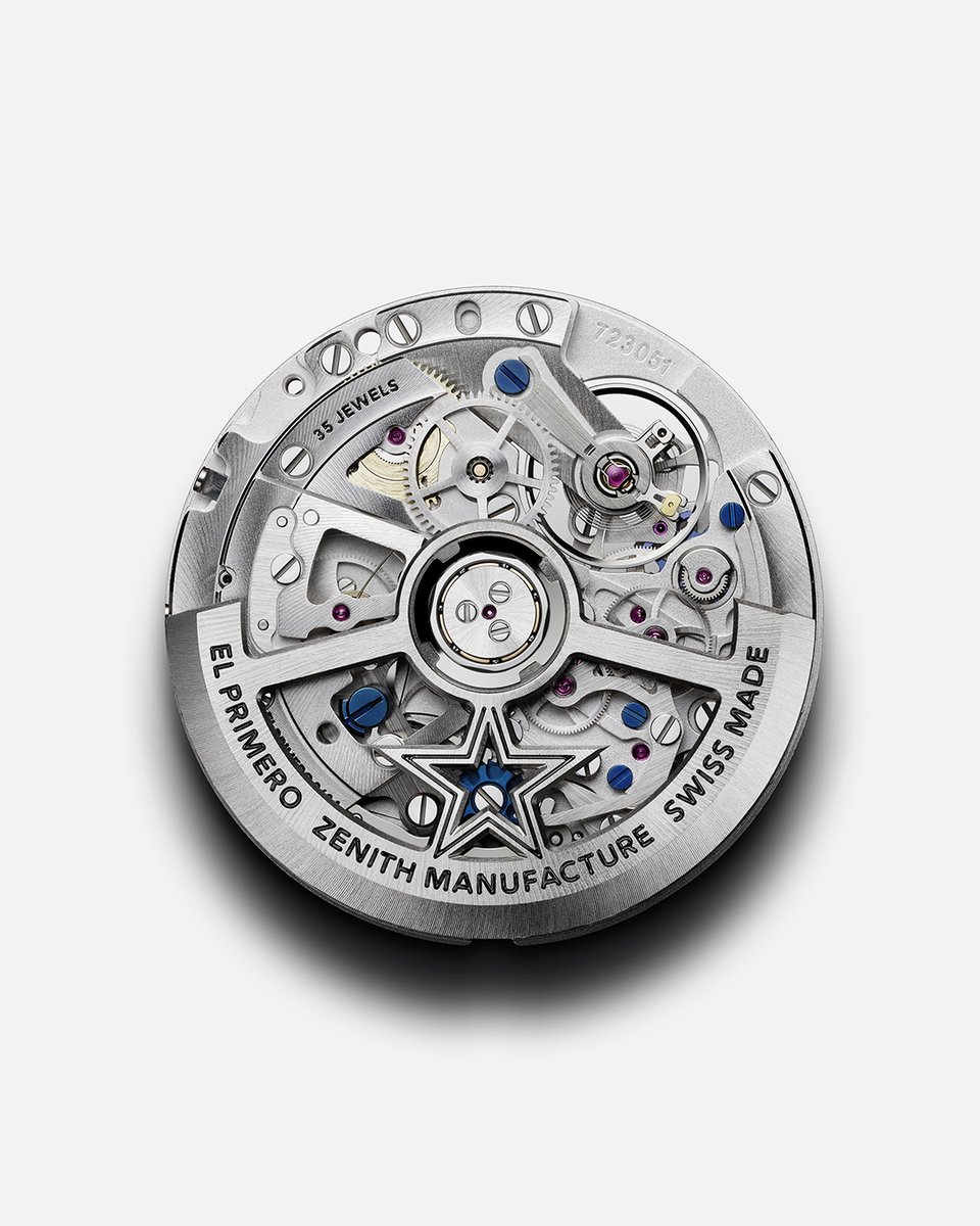 ZenithWatches's tweet photo. #ChronomasterOpen: More than just an open dial, the El Primero 1/10th of a second high-frequency automatic chronograph movement of the Chronomaster Open.
#Zenith #ZenithWatches https://t.co/zu9iR7TymS