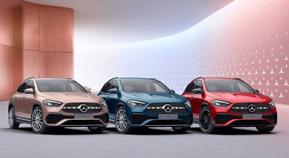 motorpuntoes's tweet photo. #Coches | Mercedes GLA Color Collection, una edición especial más lujosa y deportiva
https://t.co/S2Wkr7PlOT
#Italia #SUV @MercedesBenz_IT #MercedesGLA #H247 @MBenzEspana https://t.co/SiaXQiG0VC