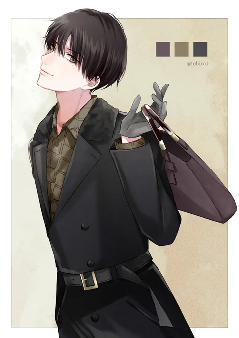 ブリティッシュレトロな男の子たち③どの男の子が好きですか?#オリジナル #originalcharacter 