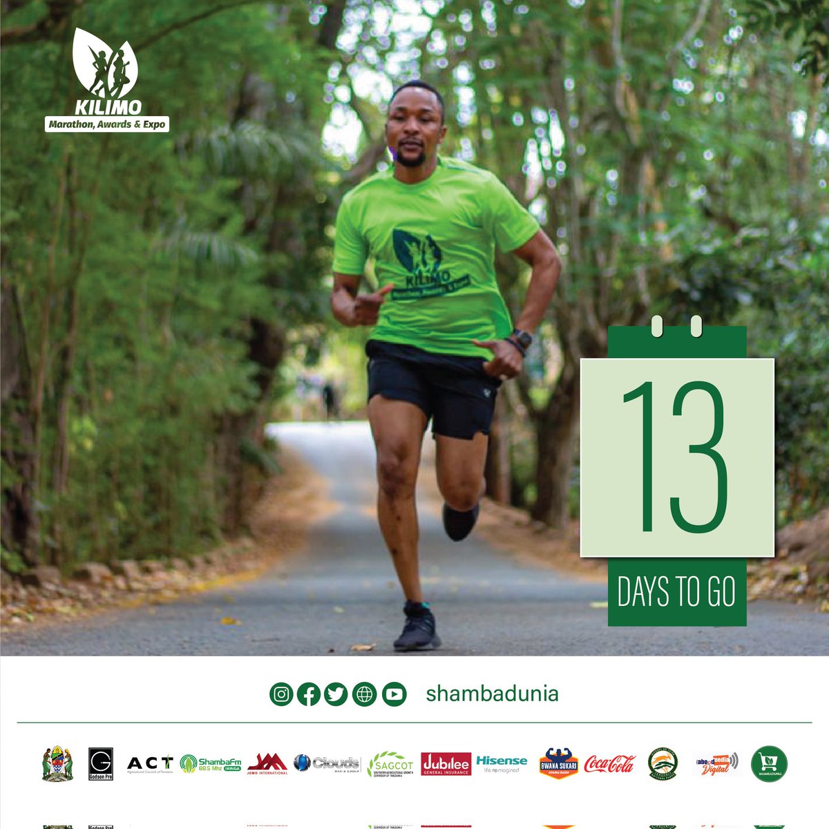 kellenMbwambo's tweet photo. Je? Umeshajisajilii?
Usikose marathon pekee inayohamasisha kilimo nchini na nafasi kwaajili ya maonyesho,tuzo na kukimbiza upepo @shambadunia
0754 222800/0766 300777 kwa maelezo https://t.co/P7Nqirho74.kujisajili Kilimo marathon and Expo 2022 Moro
#kilimomarathon #shambadunia https://t.co/0n7RvMuc6m