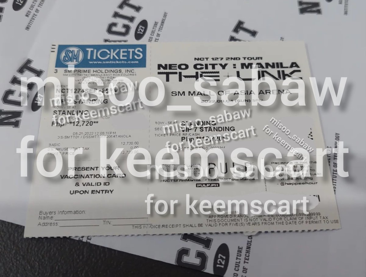misoo_cart's tweet photo. i traded my vip standing noong the link manila to @keemscart's UB, proof na hindi ako nangttrip ng tao π #misoo_proofs https://t.co/ZOyfWzm65u