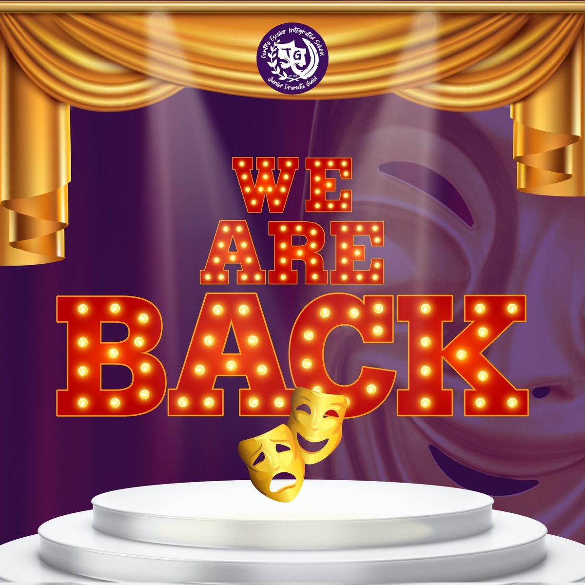 JDG_MNL's tweet photo. ‼️The Guild Has Returned, Scorplings‼️

The social media presence of the Escolarian honor society for thespians is finally back in its full glory as it revamps itself from its long painful hiatus. 🥳 https://t.co/JuumcuIR2W