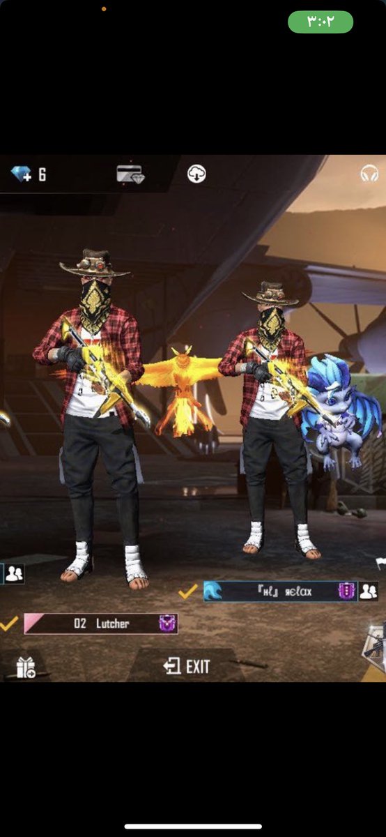 من الارشيف مسوين كوبوي😂❤️  #فري_فاير