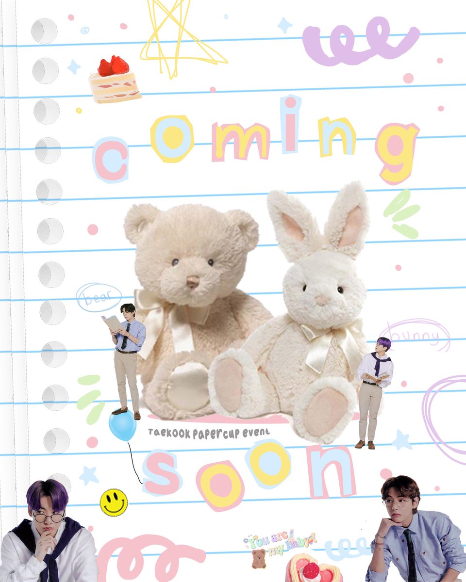 SecondDate_TK's tweet photo. แคท แถ แธ
เฌฝ ๐บ๐๐๐๐๐
๐ซ๐๐๐ ๐ป๐๐๐๐๐๐โฐโฎโฎ๐ค
Let's celebrate with us!
Come and join the paper cup
event for Taehyung and Jungkook
๐๐ ๐ฑ๐๐๐๐๐๐ 2022
๐ป ๐๐ธี๐ ๐ช๐๐๐๐๐ ๐บ๐๐๐๐ฐ
#SecondDateTaekook
#Taehyung #Jungkook
#PaperCupEvent
#CafeEvent https://t.co/uTr1SFFDV2