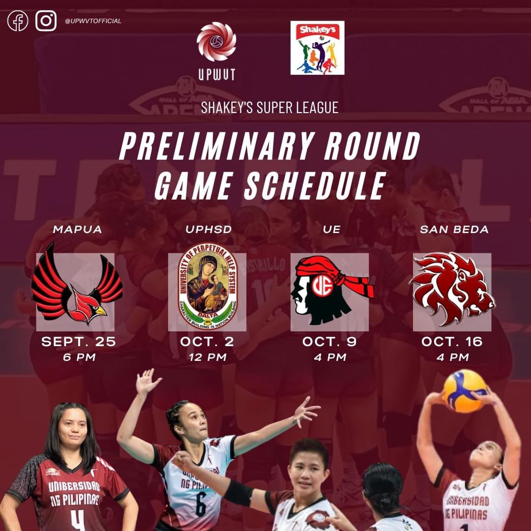 The UP Women's Volleyball Team is back! 🏐✊🏽

Show your support for the maroon and green at the Shakey's Super League, this coming September 25! 

Taas-kamao! #UPFIGHT! ❤️💚

#UPWVT #UPFightingMaroons

📸: UPWVT Official Facebook Page