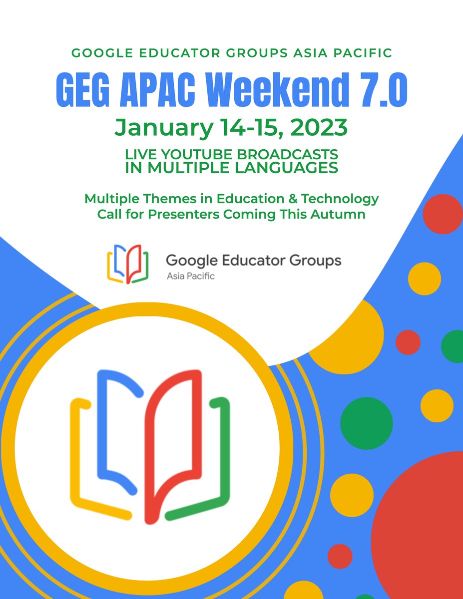 nathangildart's tweet photo. #GEG Asia-Pacific is gearing up for our now annual event, January 14-15, 2023. Call for presenters is coming soon! 

https://t.co/idrtwJPq7I https://t.co/KXVRh3ScMZ