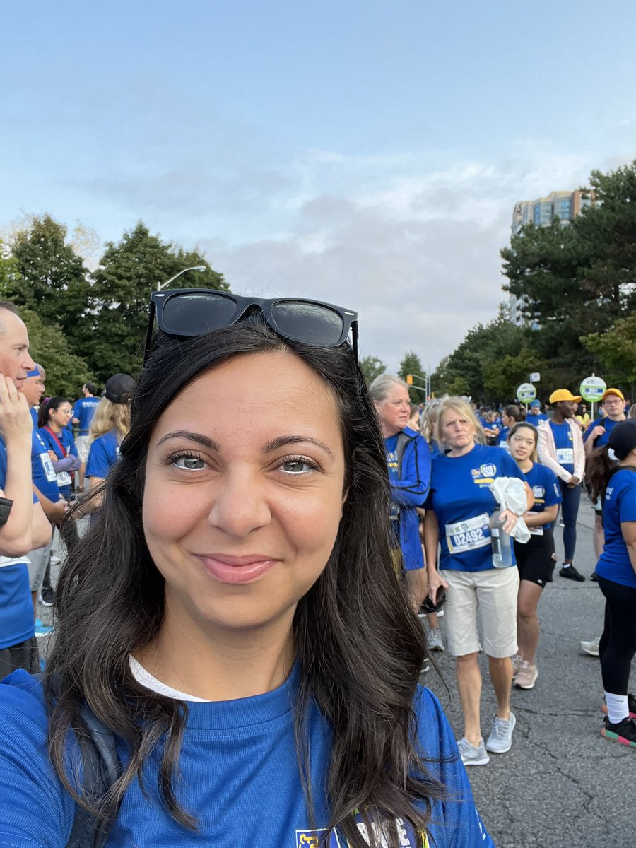 It’s finally here! Excited to be doing the #RBCRaceForTheKids in support of youth #MentalHealth at @Sunnybrook