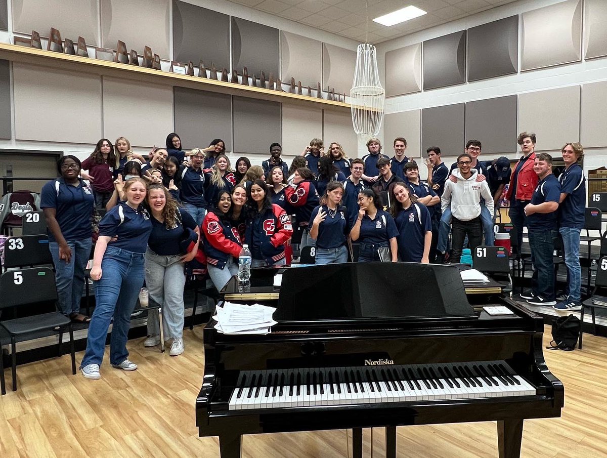 CLHSChoir's tweet photo. We have prepared and we are awake! The road to All-State choir begins with District Auditions today! Wish us luck, good breaths, and loud consonants! #LaketoState https://t.co/qmr9WfjqAQ