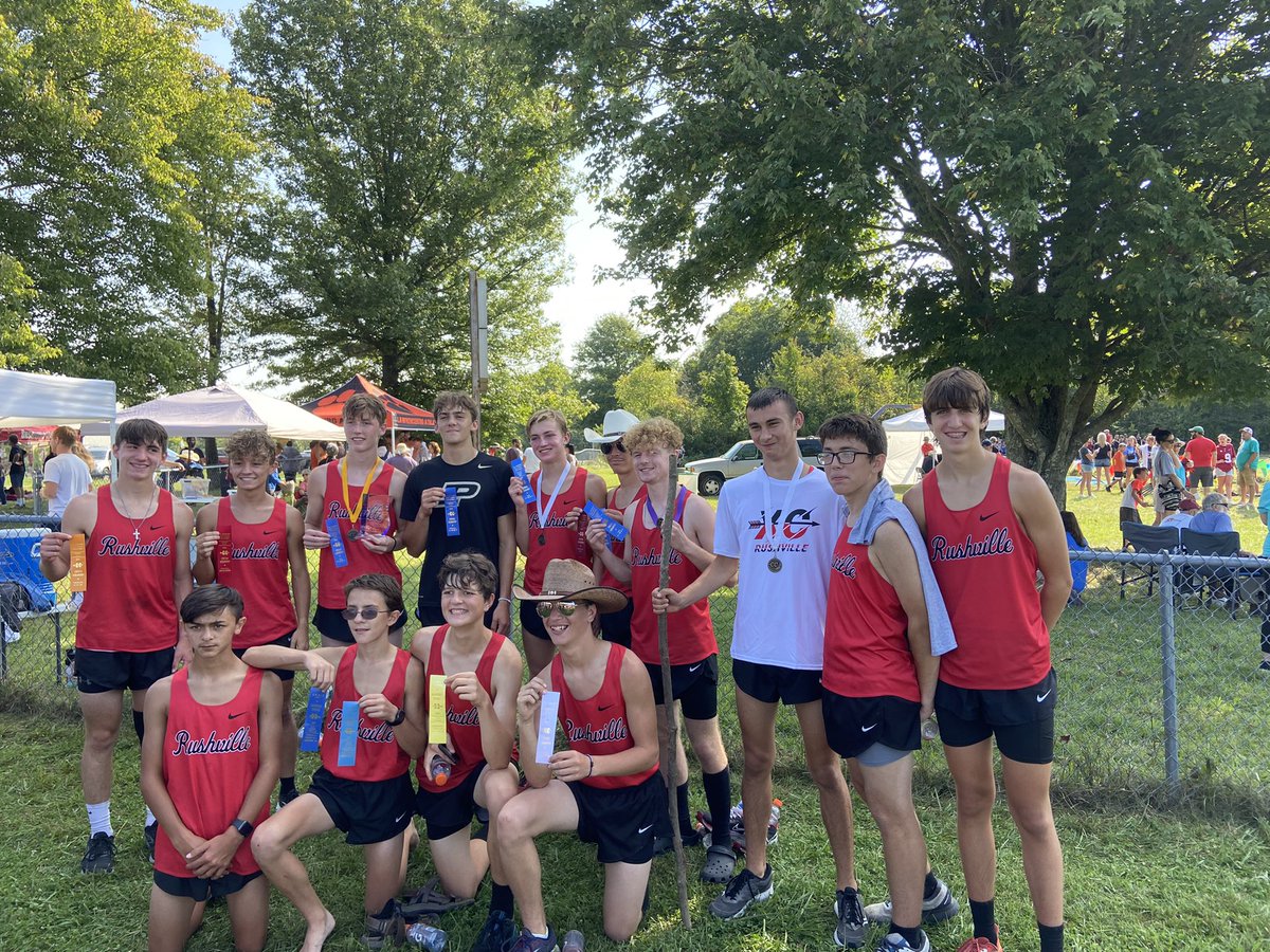 RCHS XC boys               WIN                South Dearborn Invitational.  Girls 3rd.