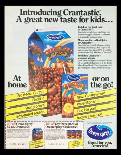 caseylmo's tweet photo. @OceanSprayInc -
Whatever happened to Crantastic?  I think you should bring it back! https://t.co/XzTr4cDZ2s