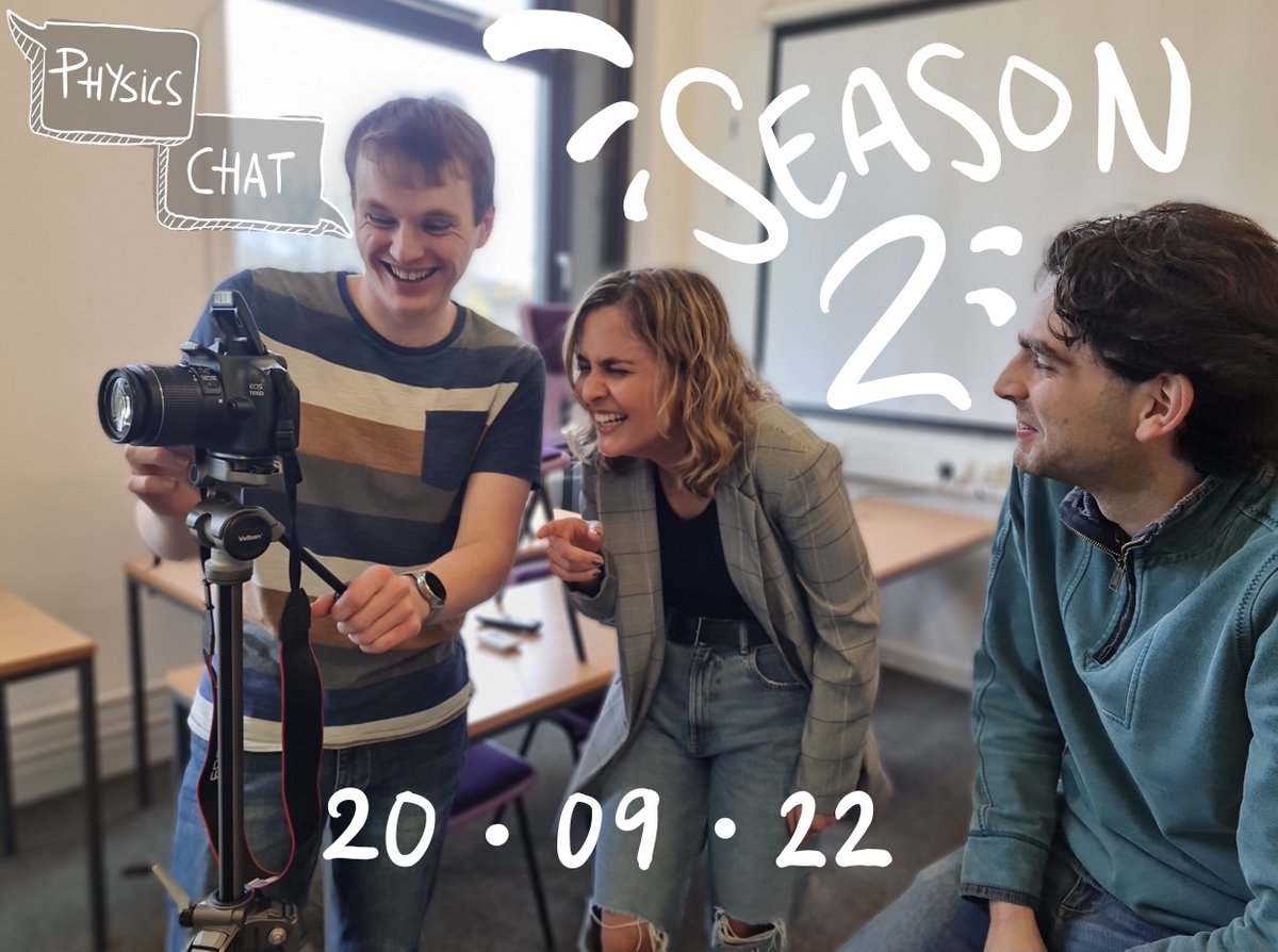 Fieldof_View's tweet photo. Season Two of Physics Starts this Tuesday, 20.09.22!
🥳🎉🥳

We have great new guests talking about their groundbreaking research in fascinating topics we haven't discussed yet.

See you there! https://t.co/jdp6tys3U7