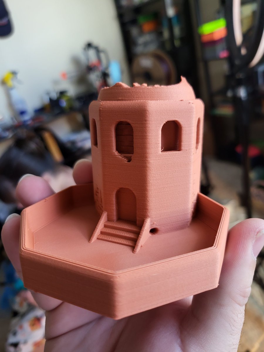 midnightsmith's tweet image. Finally got some of this @Formfutura stone terracotta filament in, first print! Looks amazing! Gonna experiment and try some more stuff soon! Printed on the @BambulabGlobal X1C! #3Dprinting #makeallthethings