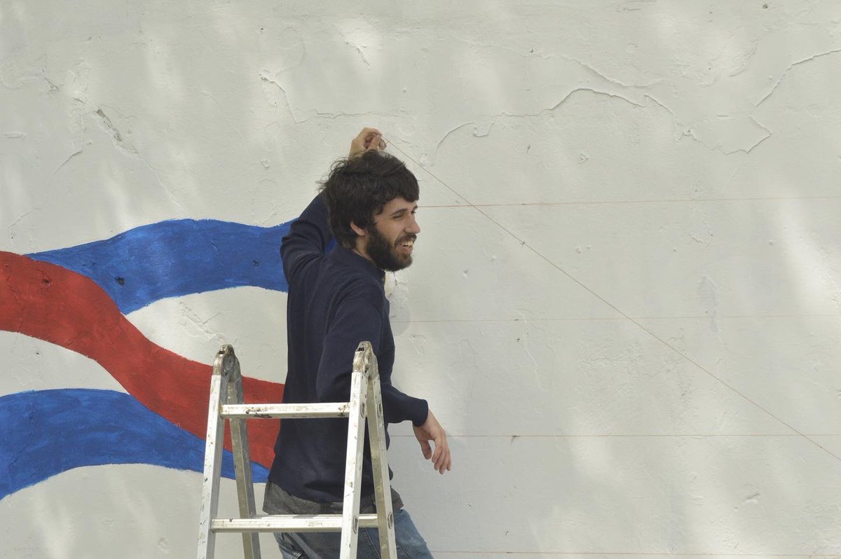 colonia_fa's tweet photo. 🎨 ¡Desde temprano pintamos el mural en la plaza del reloj! Arrimate https://t.co/FYSvqN1w9J