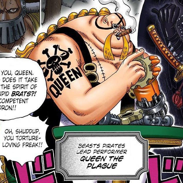 One Piece: 10 Characters Stronger Than Queen The Plague