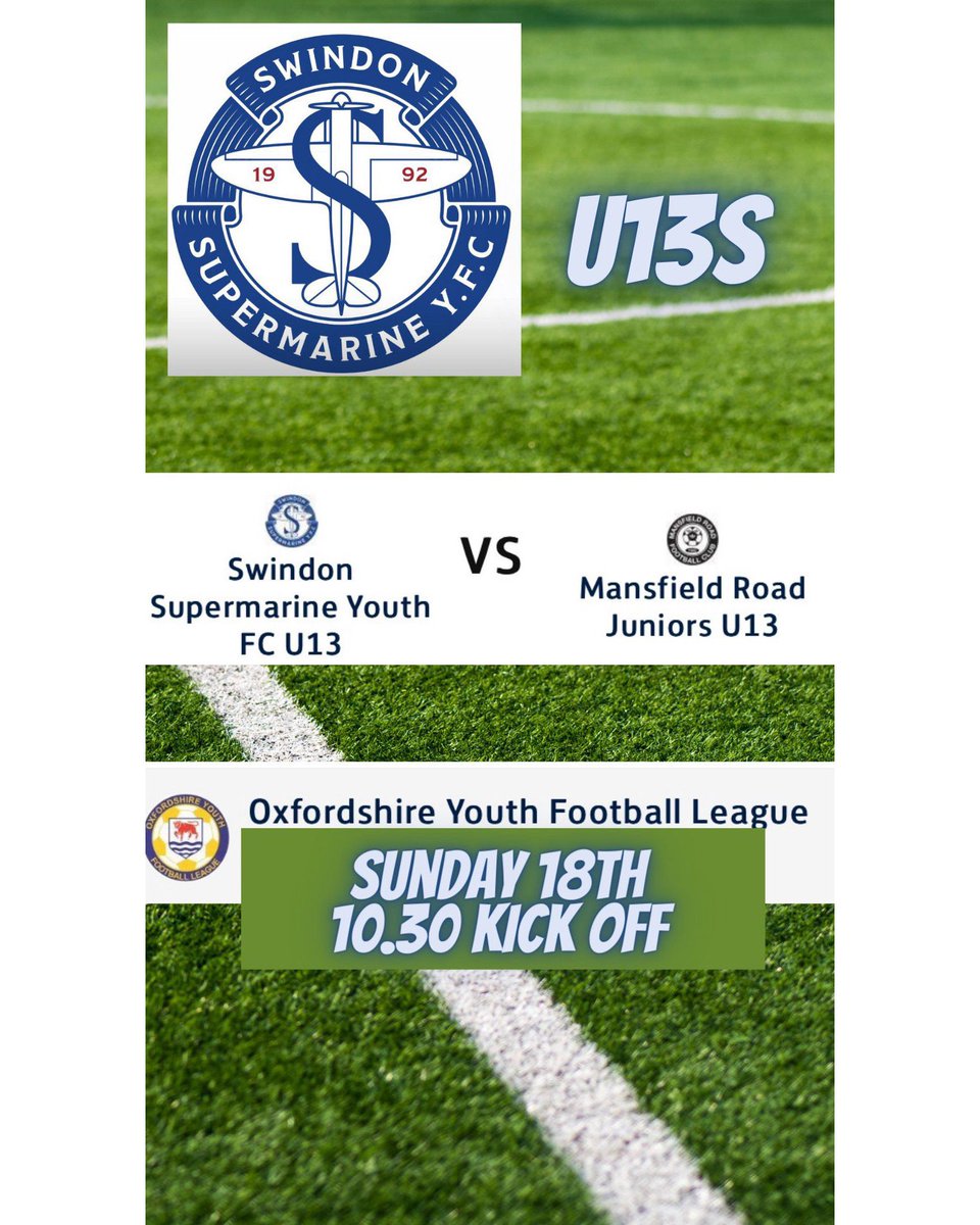 ssyfcunder13's tweet photo. Looking forward to the new season starting tomorrow and a new test for the lads competing in the Oxfordshire A League ⚽️💙👍🏼 #letsgolads #ssyfc https://t.co/Vn7hhP34q0