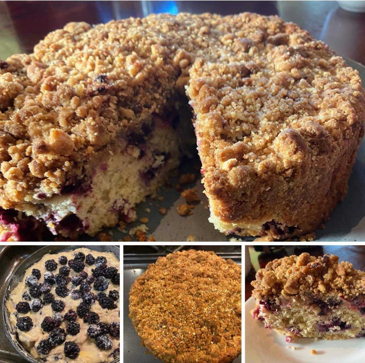 Parikiaki's tweet photo. UK Cypriot Loulla Astin cooks Blackberry and Apple cake
https://t.co/lRN0EPWouU
#Cypriotcooking #UKCypriot https://t.co/1cQePB4BLy