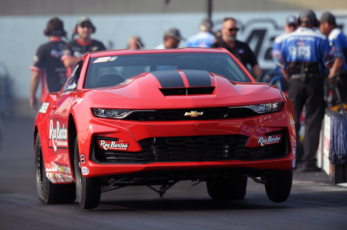 FactoryStockSho's tweet photo. Let’s get after it on day two if @pepboysauto @NHRA Nationals from @maplegrove with @constantavn Factory Stock Showdown and prov No. 1 qualifier David Barton https://t.co/Yr2s6MJ5F1