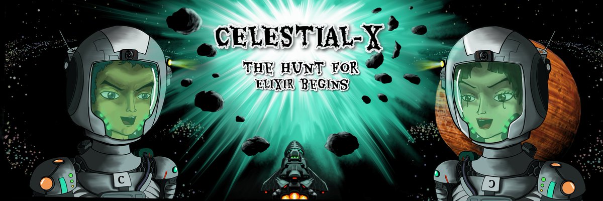 A thread about us!👇

Celestial-X is a PFP based SC game on #tezos 
$Elixir is our utility token

Highlights:
🌌 High Quality Cool PFP
 🏝 Own Land on Tezonia
🎮 Mine resources and Upgrade NFTs
⚔️ Take part in Battle Royale(Game)

More on:celestial-x.com

#NFTs #NFTGame