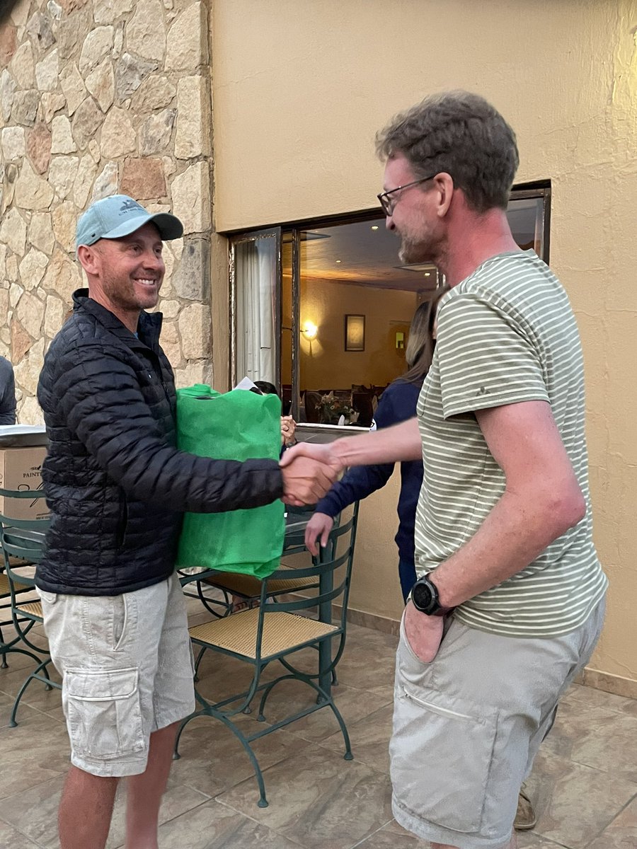 RhinoPeakC's tweet image. Wrapping up with this evening with Prize Giving. #RPC2022 
🏆 Top Fundraiser: Patrick Rüegg
🥇First runner: Jock Green
🥇First woman runner: Dawn Booyens

A huge well done to all the participants!