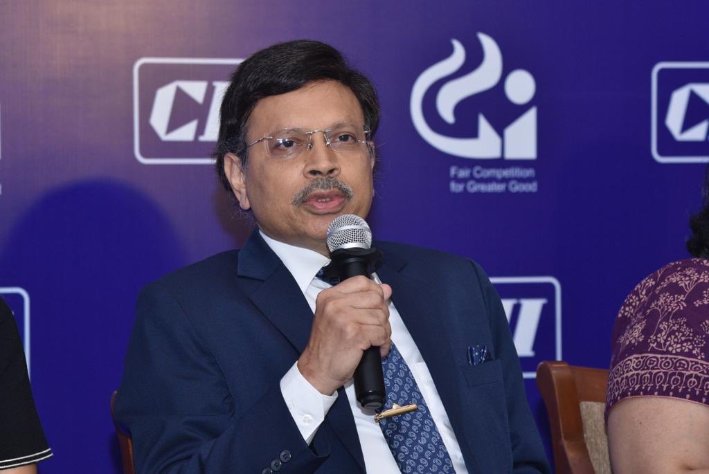 CCI_India's tweet photo. Shri Ashok Kumar Gupta, Chairperson, CCI was Session Chair in Plenary Session II themed on 'The Rise and Rise of M&amp;As' at the CCI-CII National Conference on Competition Law and Practice held on 17.09.2022 at Hotel Taj Mahal, Mumbai. https://t.co/ZmaOKOf9Nt