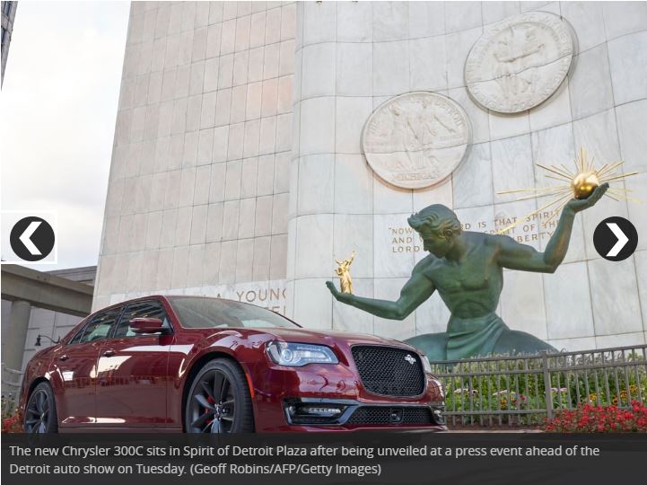 jjma2007's tweet photo. #Chrysler unveils #Canadian-made gas-powered 300C #sedan, as auto show pivots to #electric #future.
#US #President #JoeBiden attends #Detroit auto show to trumpet EVs.
https://t.co/1CnhiPeSQW https://t.co/8YvxK6n54g