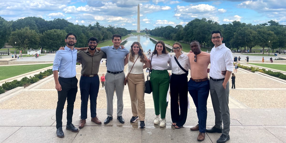 asu_ldns's tweet photo. #DYK that the #AmericanDiplomacyProject was supported by nine (one not pictured) @ASU students? Alongside their team leads, these students contributed to the research and development of four blueprints to modernize diplomacy. #ADPIIatASU
Learn more: https://t.co/yvOnLjtN2S https://t.co/62gYdTKogV