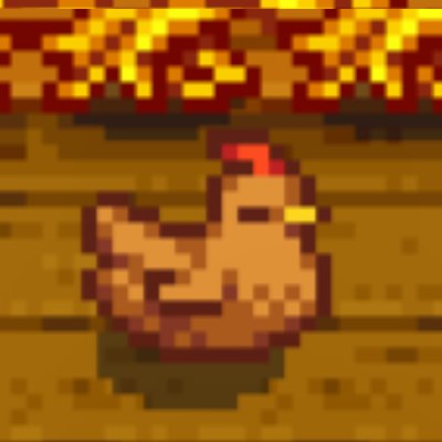 AnimalsPixel's tweet photo. Chicken (Stardew Valley) https://t.co/VDECVaQ3Wx