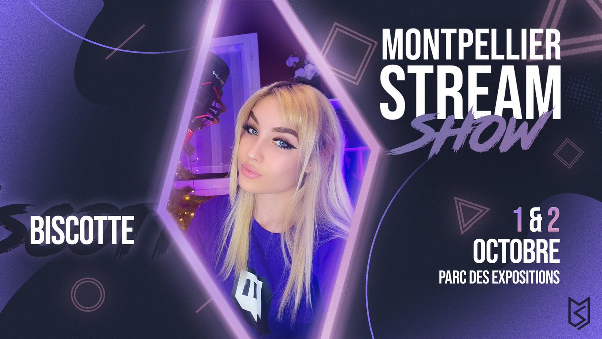 Je serai présente au #MSS2022 en tant qu'invitée le 1er et 2 octobre ! 🥳

Ne tardez pas à prendre vos billets au plus vite sur bit.ly/mssbilleterie et à utiliser le code BiscotteMSS22 pour bénéficier de -10% sur votre achat. 

See you soon 👀🔥