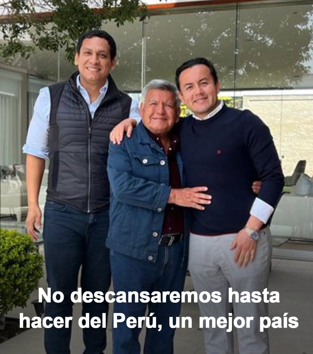 chrisbustc's tweet photo. La Audacia de @CesarAcunaP https://t.co/lMSw6udt69