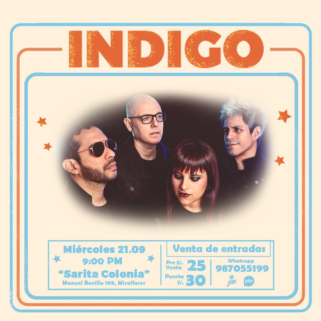 Este miércoles 21!! Concierto junto con <a href="/bananachildband/">Banana child</a> y Sal del Paraíso 
Entradas 👉 wa.link/rdb9aw