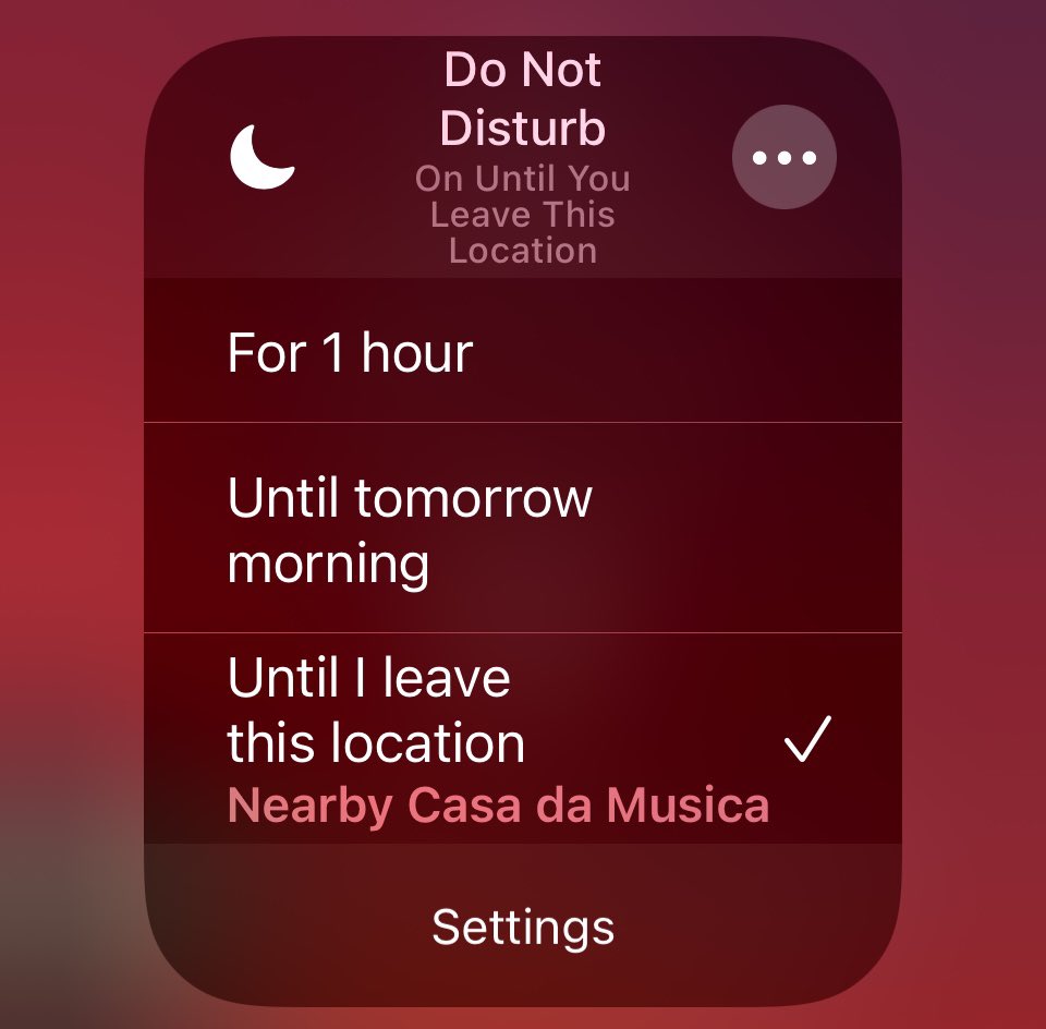 This iPhone location based feature is both simple and impressive!