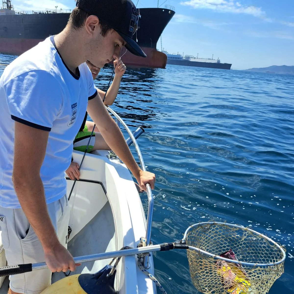 NautilusGib's tweet photo. 2 Nautilus teams on a mission at sea supporting @CleanUptheWorld 🌎
Both #Freedom & #Aronnax deployed scooping up all the floating plastic debris within the #BayOfGibraltar
Delighted to support the ESG once again 🙌
Well done Alex, Brian, Chandler, Alfie & AJ!
#CUTW #Gibraltar https://t.co/2SuTIq5xdB