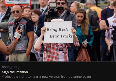 FrankieMBG's tweet photo. Itβs more than a song, itβs a movement!
#bringbackbeartracks #bluegrass #thepetersens #JusticeForTheFans
@julz_petersen @thepetersens https://t.co/rnPEEFKSbV
