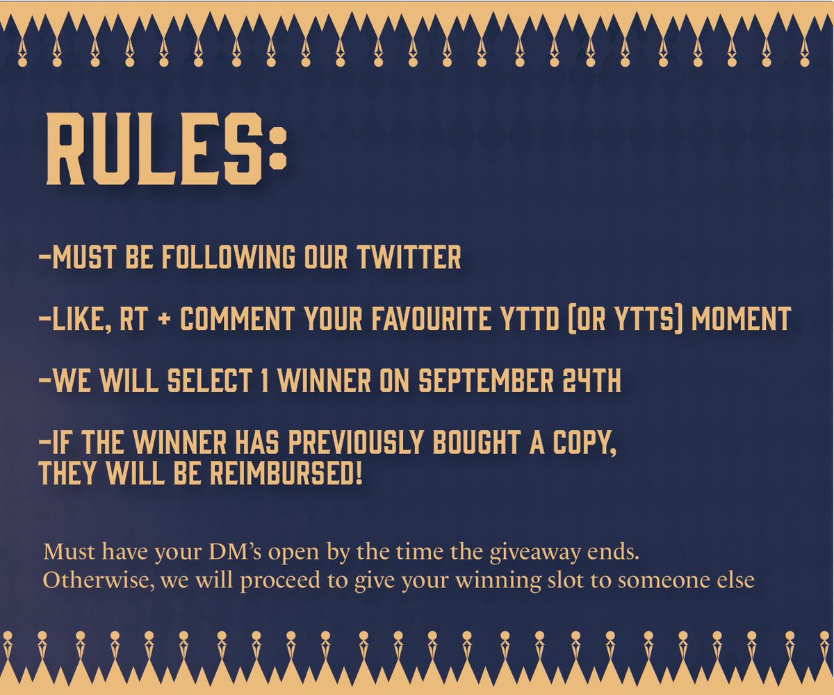 Hello! Thank you so much for all of the incredible support so far! As thanks we will be hosting a giveaway for the Epilogue Full Bundle! The giveaway is open for 1 week, and we will be selecting the winner on September 24th at 11:59 PM PST!  Thankies a million, and best of luck!