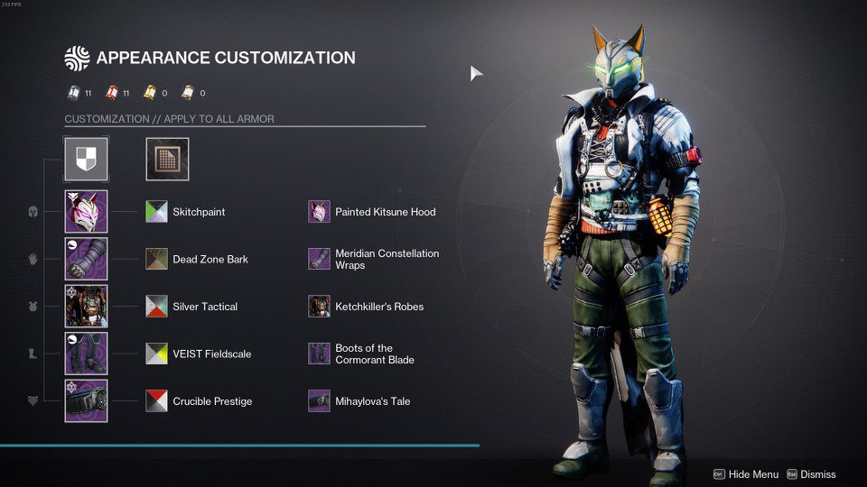 Fox McCloud 🦊

Credit to Usefultugboat from Discord 

(Inspired by u/Chromaticrascal's post on Reddit)

 #Destiny2fashion #Destiny2