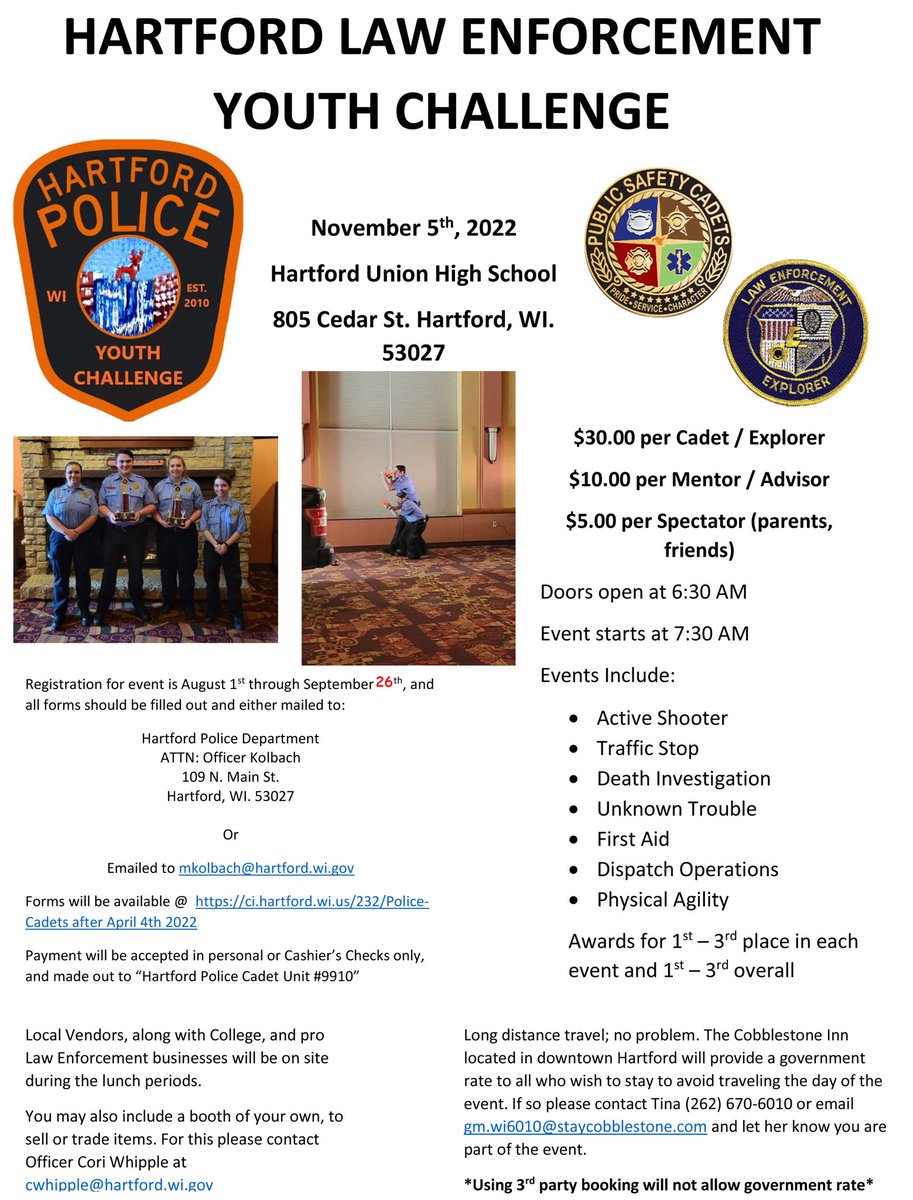 Public Safety Cadets tweet media