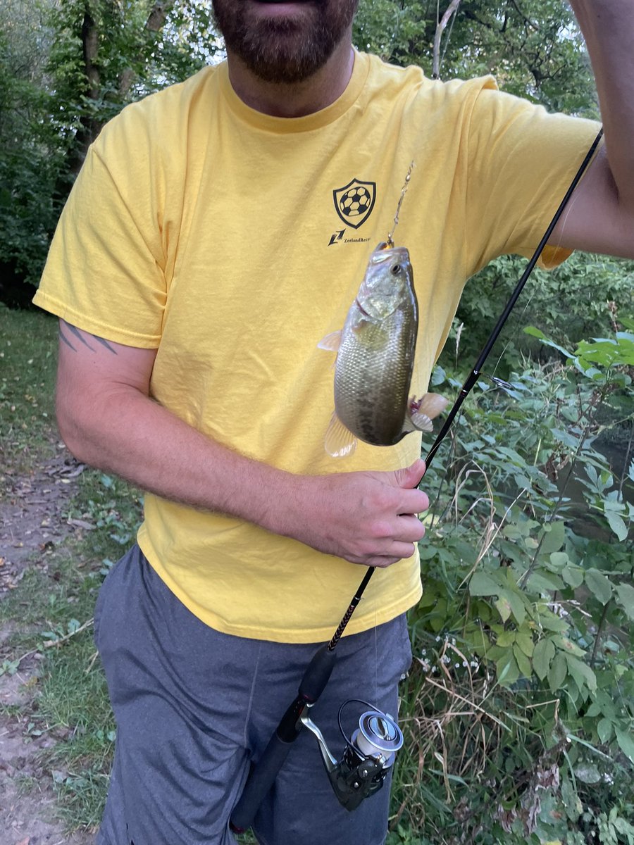 Endurance100m's tweet photo. Had about 10 minutes between soccer games today and hit a small creek and the panther martin was on fire. #fishing #creekfishing https://t.co/Jogg6Bsb7G
