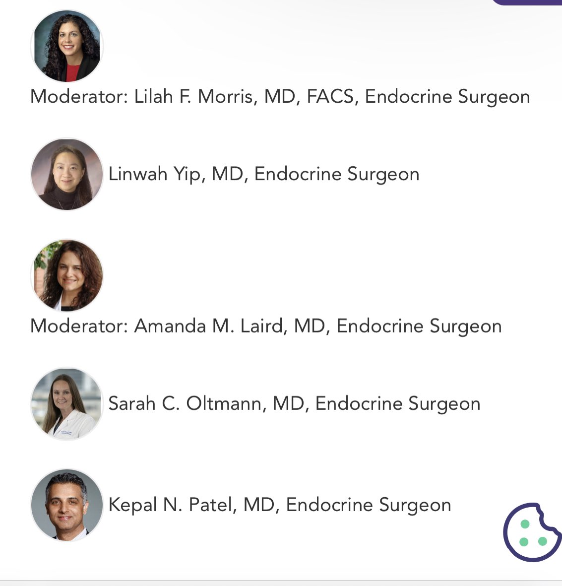 American Association of Endocrine Surgeons (@theaaes) on Twitter photo Going on NOW! Joint AAES and ThyCa webinar - check it out! Shared decision making with your surgeon. <a href="/amlaird/">Amanda M Laird, MD</a> <a href="/SarahOltmann/">Sarah Oltmann MD</a> @l_yip123 <a href="/lilahfran/">Lilah Morris-Wiseman, MD</a> and Kepal Patel Going on NOW! Joint AAES and ThyCa webinar - check it out! Shared decision making with your surgeon. <a href="/amlaird/">Amanda M Laird, MD</a> <a href="/SarahOltmann/">Sarah Oltmann MD</a> @l_yip123 <a href="/lilahfran/">Lilah Morris-Wiseman, MD</a> and Kepal Patel