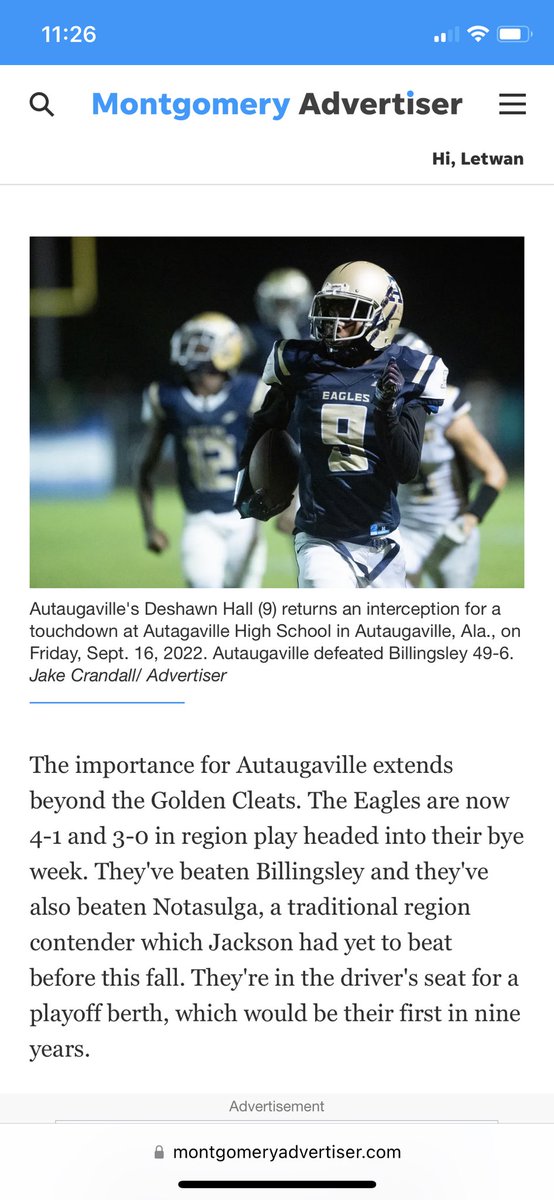 College Coaches Tap in!!!! Deshawn Hall 6”2 165 8th Grader already in the paper!!!! This young men is legit game changer in football 🏈 and basketball 🏀 Deshawn has been starting Varsity Football since 7th Grade both sides of the ball. He also is A/B Student in the class room.