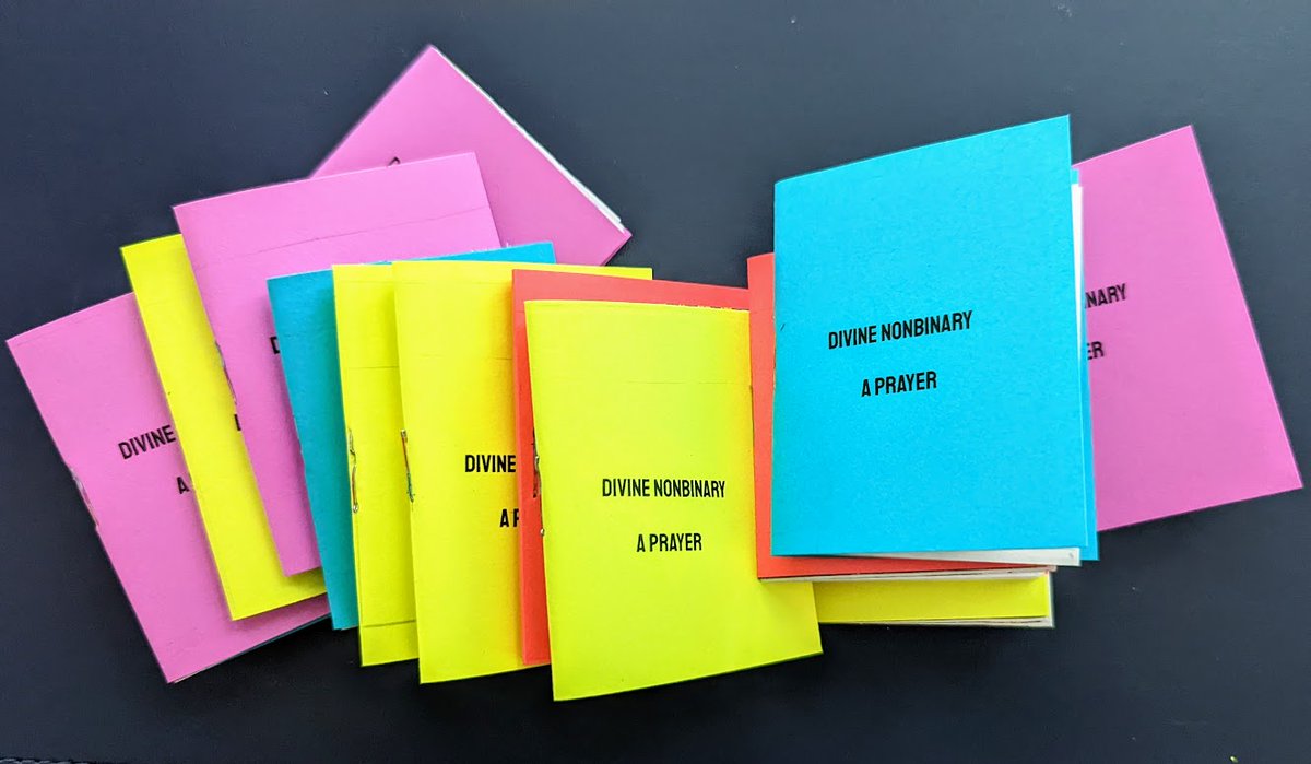 tarakingwrites's tweet photo. Just put together this tiny lil zine for @abqzinefest -- two weeks from today, y'all! 🎇 https://t.co/CQG3Kh9N51