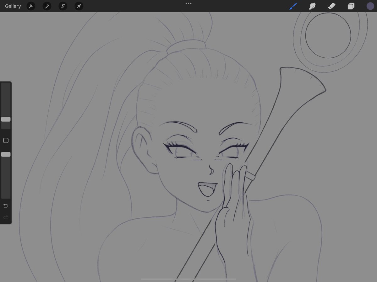 shinplata's tweet photo. Oh hey 

Guess who I’m drawing :>

#DragonBallZ #DragonBallSuperHero #DragonBallSuper #fanart #sketch https://t.co/VLZQbR3A3w