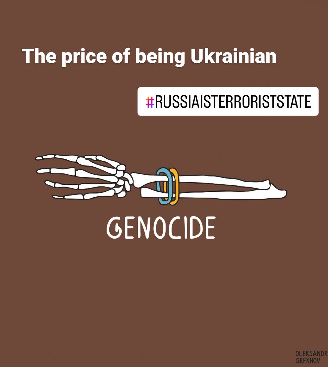 Russians are committing atrocities in the occupied territories of Ukraine 💔
#russiaisaterrorisstate